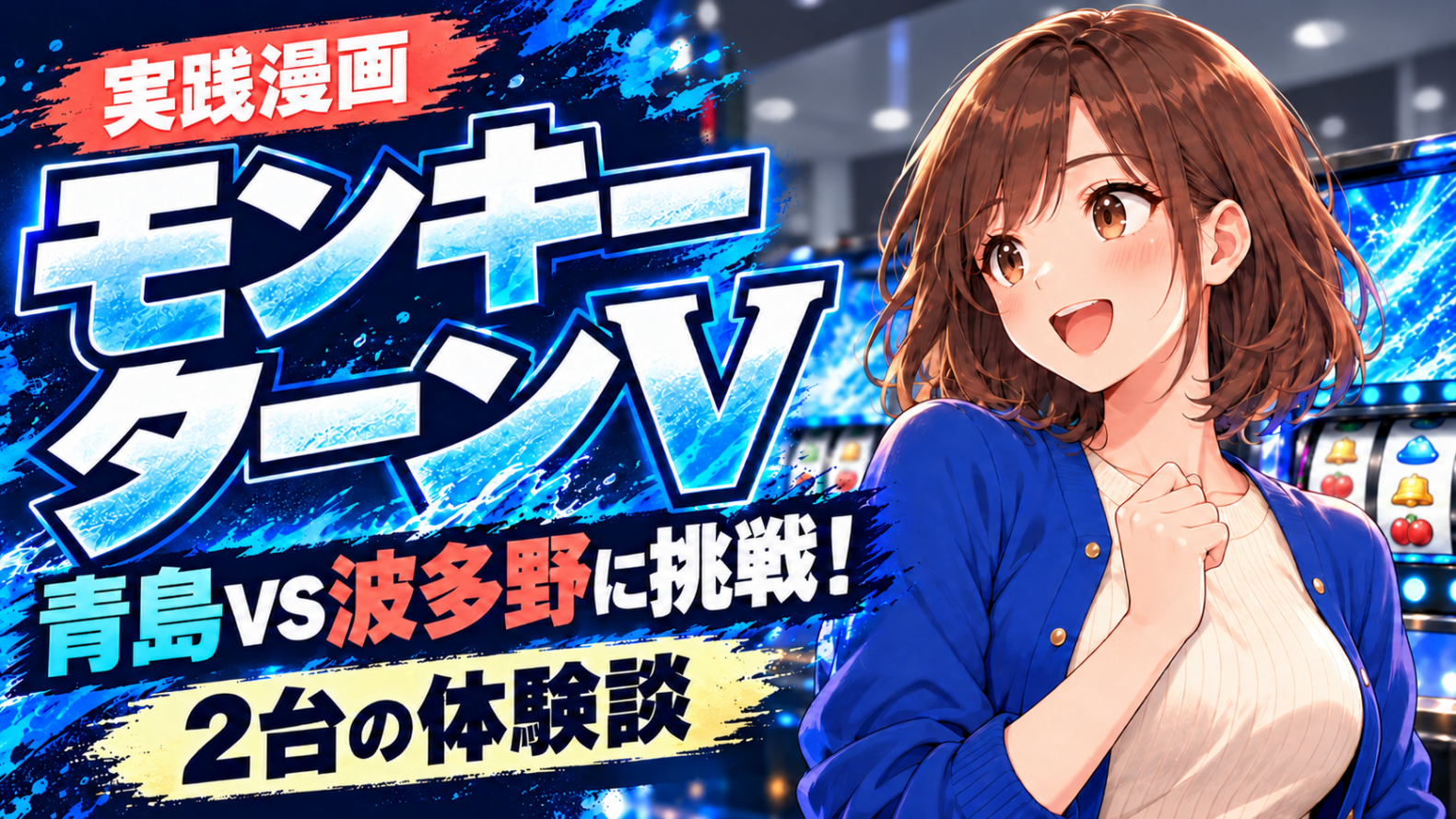 「モンキーターンV 青島VS波多野に挑戦！2台の体験談」の表紙